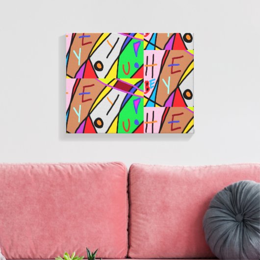 HÉ, JIJ! CANVAS AFDRUK (Insitu (Woonkamer))