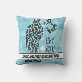 Hé jij! Giraffe Kussen