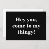 Hé, jij kaart (Voorkant / Achterkant)