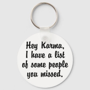 Hé Karma... Sleutelhanger