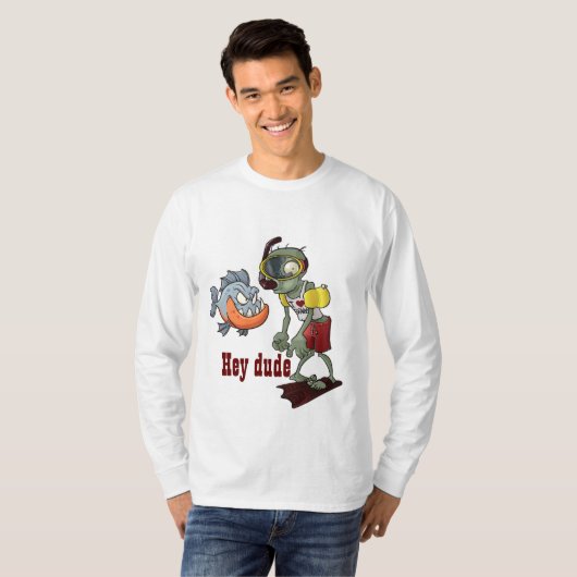 Hé kerel t-shirt (Voorkant volledig)