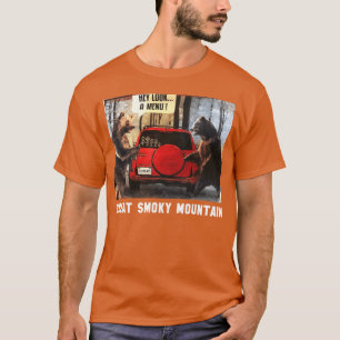 Hé kijk een menu Vintage Camper Kamperen grappig T-shirt
