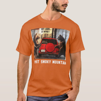Hé kijk een menu Vintage Camper Kamperen grappig T-shirt