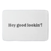 Hé, kijk goed uit. badmat (Voorkant)