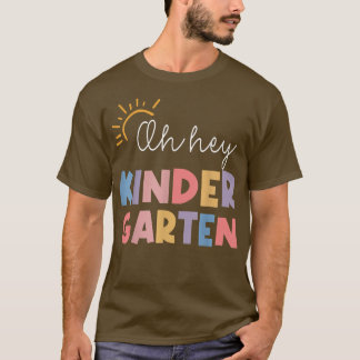 Hé Kindertuin Terug naar school Leerleraar Studen T-shirt