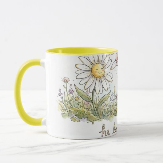 He Loves me - Daisy Love me not Whimsical Combo Mok (Links)