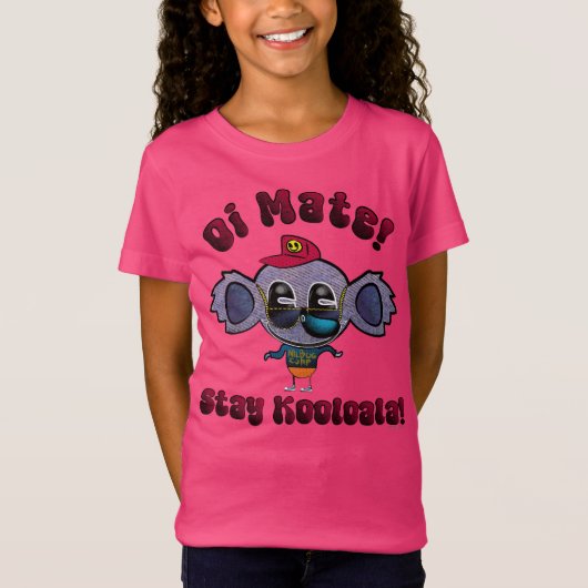Hé maat! Blijf Kooloala! T-shirt (Voorkant)