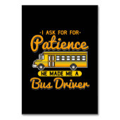 He Made Me A Bus Driver Kaart (Voorkant)