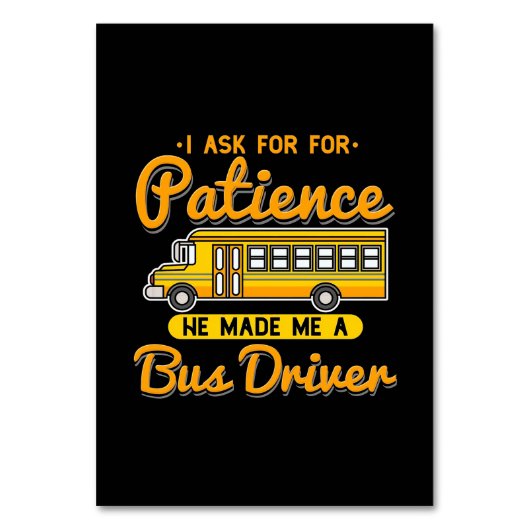He Made Me A Bus Driver Kaart (Voorkant)
