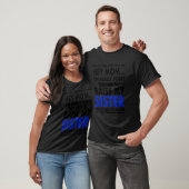 Hé, mam, sorry voor mijn zus t-shirt (Unisex)
