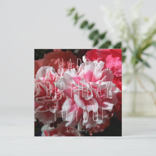 Hé meid! Birthday-kaart Kaart (Staand voorkant)