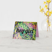 Hé meid, hé kaart (Gele Bloem)