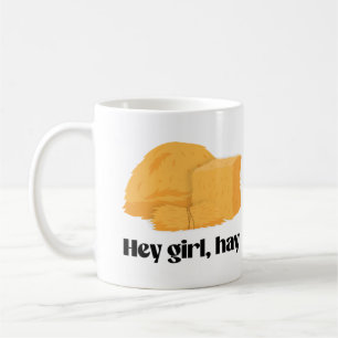 Hé meisje, hooi koffiemok