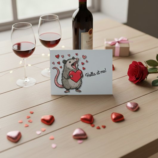 Hé, mijn Valentijn Feestdagen Kaart
