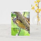 Hé Miss, ik zie je Kaart noteren (Gele Bloem)