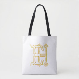 HE monogram of EH monogram canvas tas