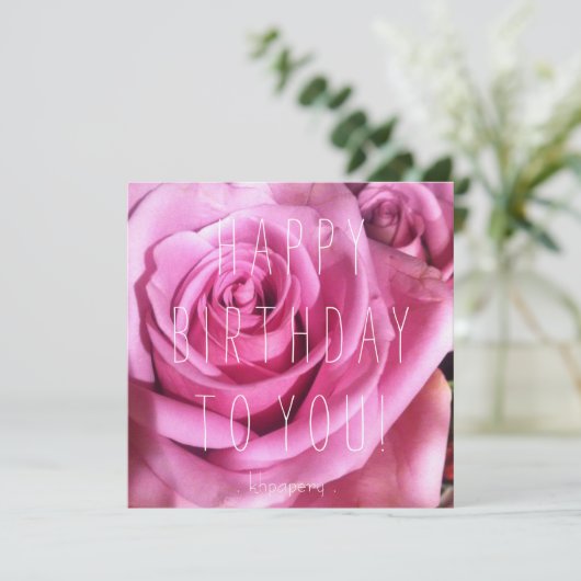 Hé, mooi meisje! Verjaardagskaart Kaart (Staand voorkant)