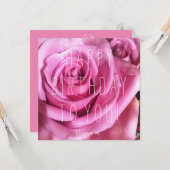 Hé, mooi meisje! Verjaardagskaart Kaart (Voorkant / Achterkant in situ)