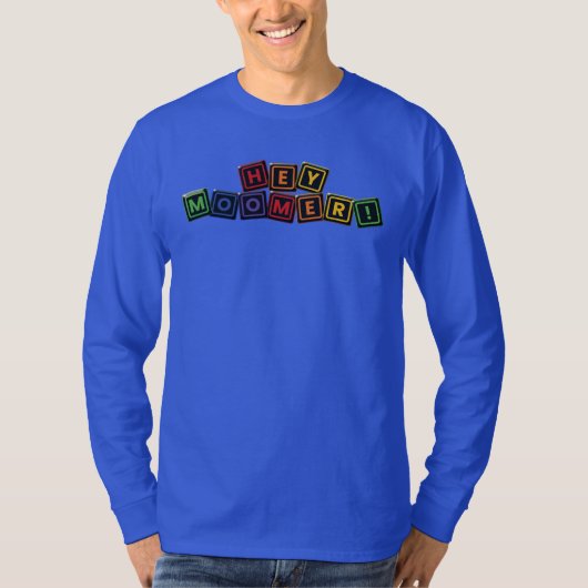 Hé Moomer! Lang T-shirt (Voorkant)