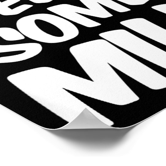 He Need Some Milk _ Funny Quotes Poster (Hoek)