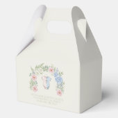 He or She? Botanical Gender Reveal Bedankdoosjes (Voorkant)