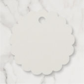 He or She? Botanical Gender Reveal Bedankjes Labels (Achterkant)