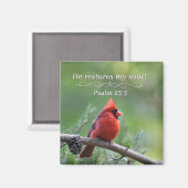 He restores my soul magneet (Voorkant / Achterkant)