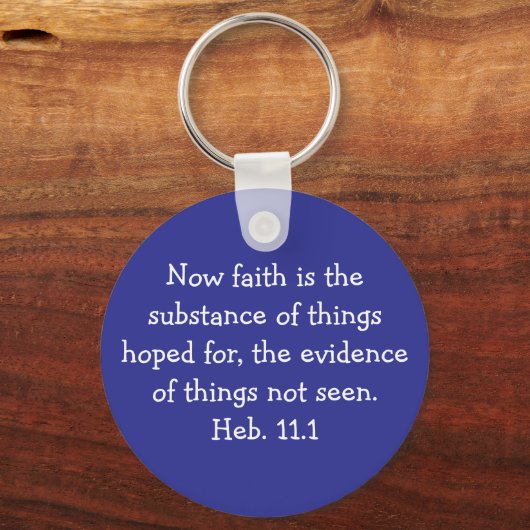 He Restores My Soul Sleutelhanger (Achterkant)