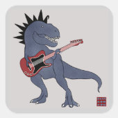 He Rex gitaar Stickers (Voorkant)