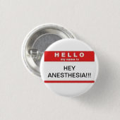 Hé! Ronde Button 3,2 Cm (Voorkant /achterkant)