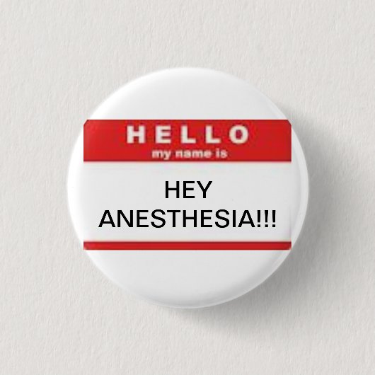 Hé! Ronde Button 3,2 Cm (Voorkant)