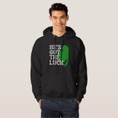 He s Got the Luck  Couples Matching St Patrick s D Hoodie (Voorkant volledig)