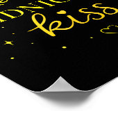 He’s My Midnight Kiss Romantic Saying Matching Cou Poster (Hoek)