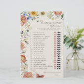 He Said She Said Pressed Wildflower Shower Game (Staand voorkant)