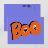 Hé schat, heb ik je laten schrikken? Typografie Te Briefkaart (Voorkant / Achterkant)