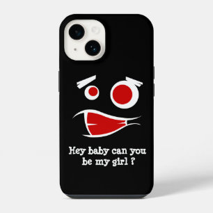 Hé schatje, kan jij mijn meisjesmonsterontwerp zij iPhone 14 hoesje