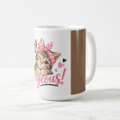 Hé Schattig Cate Ontwerp Koffiemok (Voorkant rechts)
