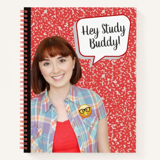 "Hé Study Buddy!" Laptop Notitieboek (Voorkant)