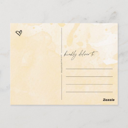 Hé Sunshine Briefkaart (Achterkant)