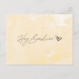 Hé Sunshine Briefkaart