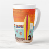 Hé, Surfer Dude! - hoge mok voor de coole surfer. (Rechterhoek)