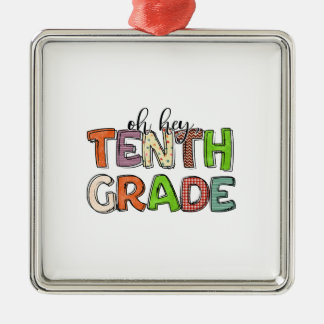 Hé Tiende Grade Metalen Ornament