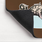 Hé trainer, dit is niet jouw station. muismat (Hoek)