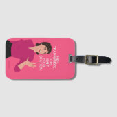 Hé treinwrak, dit is je station niet. bagagelabel (Voorkant (horizontaal))