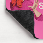 Hé, treinwrak, dit is je station niet. muismat (Hoek)