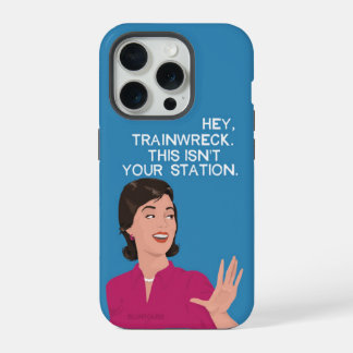 Hé, treinwrak. iPhone 15 pro case