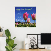 Hé Verpleegster! poster Je bent Geweldig Verpleegs (Thuiskantoor)
