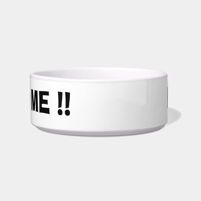 HÉ! VOEL ME! huisdier voerbakjes (Voorkant)