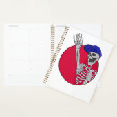Hé vrienden Cool en grappig skelet Planner (Display)