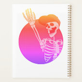 Hé vrienden Cool en grappig skelet Planner (Achterkant)